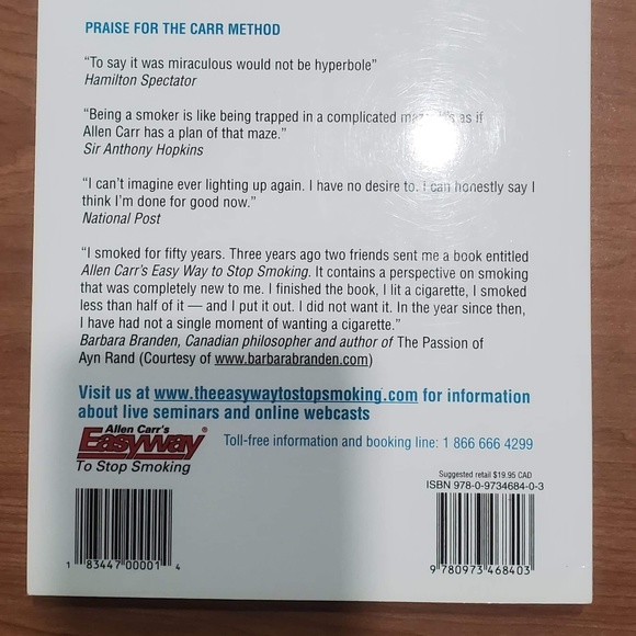 Allen Carr’s Easy Way to Stop Smoking - Picture 3 of 3